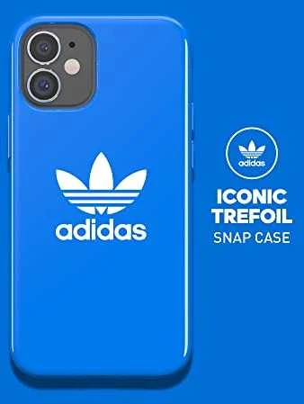 Dėklas Adidas OR SnapCase Trefoil skirtas iPhone 12 mini 42288, mėlynas