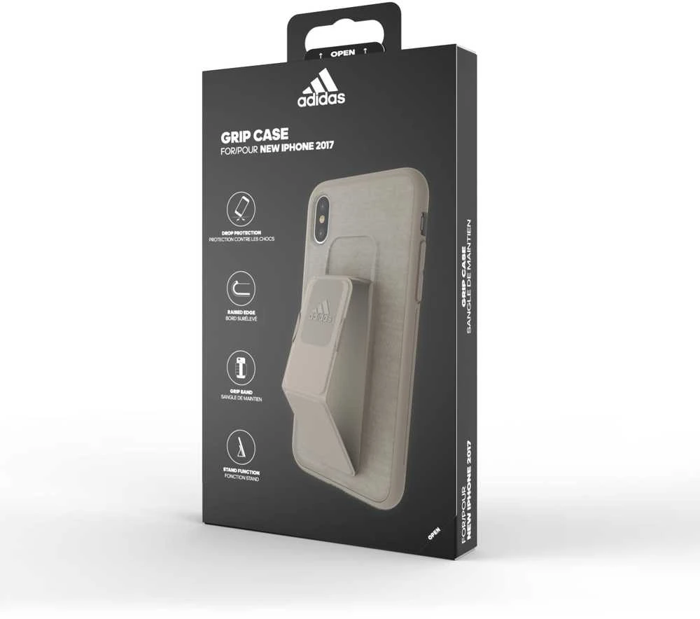 Dėklas Adidas SP Grip Case skirtas iPhone X / Xs 29607, rudas