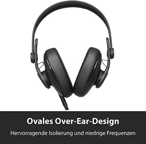 Uždaro tipo, dengiančios visą ausį Studijinės ausinės AKG K361
