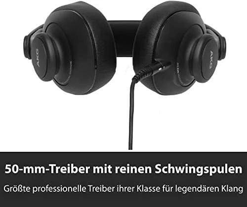Uždaro tipo, dengiančios visą ausį Studijinės ausinės AKG K361