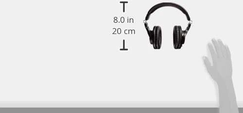 Profesionalios Monitorinės ausinės Audio-Technica ATH-M30X, Juodos