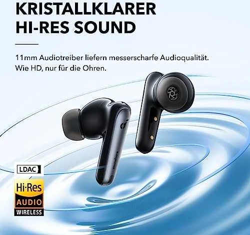 Belaidės ausinės Anker Soundcore Liberty 4 NC, Juodos