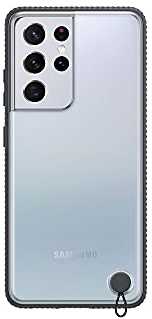 Dėklas GG998CBE Clear Protective Cover for Samsung Galaxy S21 Ultra Juodas (Juodas)