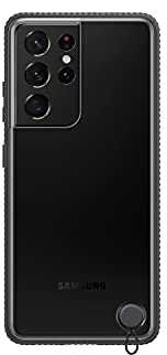 Dėklas GG998CBE Clear Protective Cover for Samsung Galaxy S21 Ultra Juodas (Juodas)