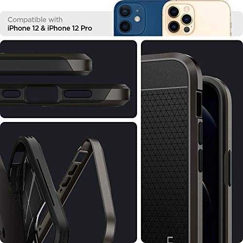 Dėklas Spigen ACS01711 skirtas iPhone 12/12 Pro, pilka