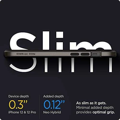 Dėklas Spigen ACS01711 skirtas iPhone 12/12 Pro, pilka
