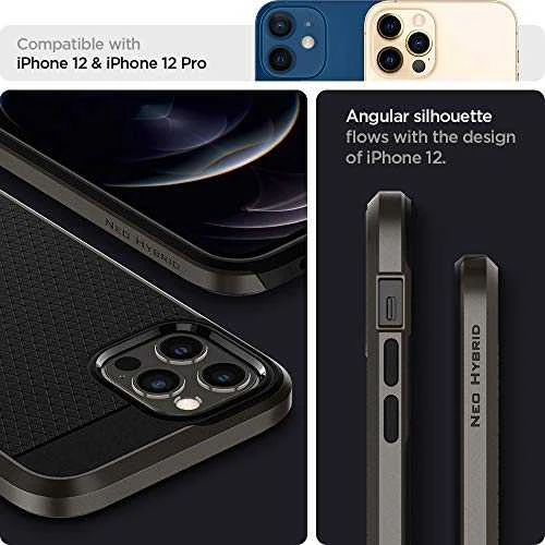 Dėklas Spigen ACS01711 skirtas iPhone 12/12 Pro, pilka