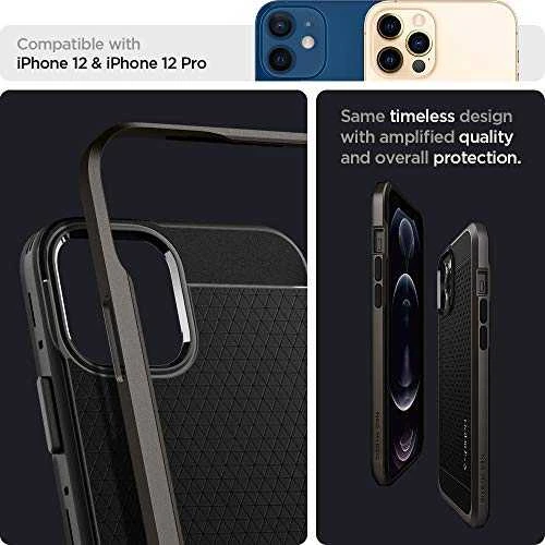 Dėklas Spigen ACS01711 skirtas iPhone 12/12 Pro, pilka