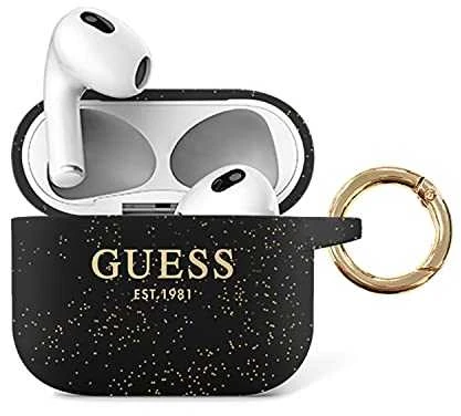 Dėklas Guess GUA3SGGEK AirPods 3 Juodas