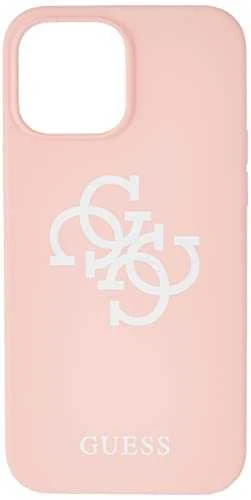 Dėklas Guess GUHCP13XLS4GWPI, skirtas iPhone 13 Pro Max, rožinis