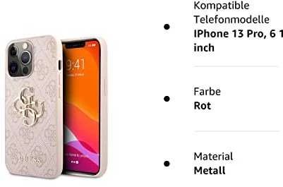 Dėklas Guess Atspėk iPhone 13 Pro