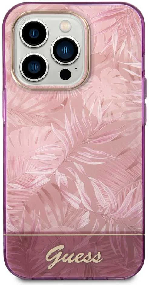 Dėklas Guess PC / TPU Jungle iPhone 14 Pro