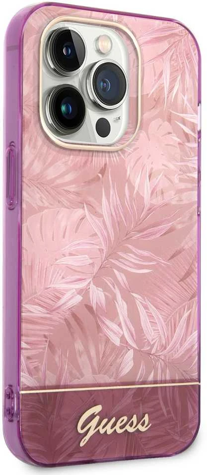Dėklas Guess PC / TPU Jungle iPhone 14 Pro