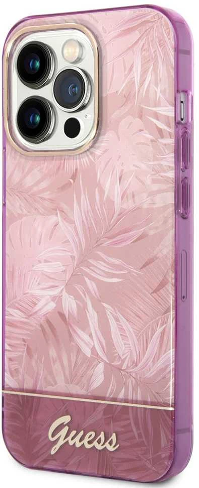 Dėklas Guess PC / TPU Jungle iPhone 14 Pro