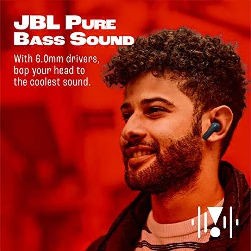 JBL Tune 230 NC ausinės, Juodos