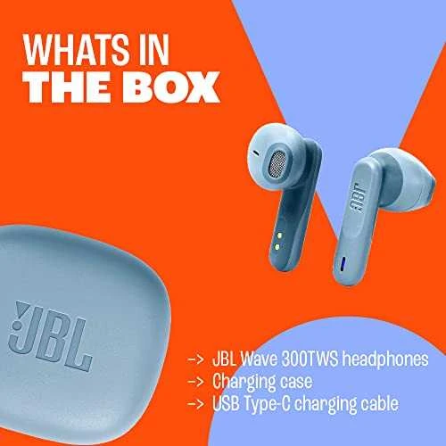 JBL Wave 300TWS  belaidės ausinės, Juodos spalvos
