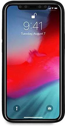 Dėklas Karl Lagerfeld Saffiano Ikonik Karl's Head skirtas iPhone 12 Mini, juodas