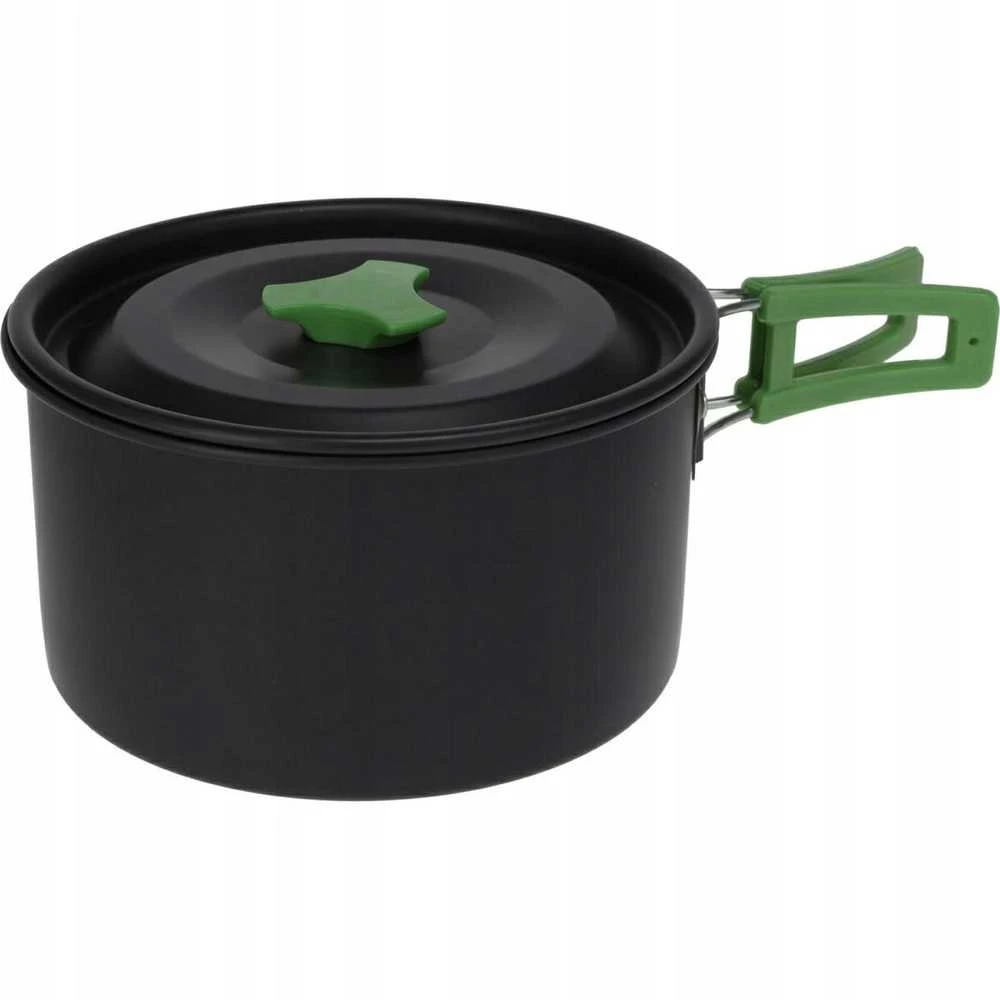 Redcliffs Kempingo puodų rinkinys iš aliuminio 750 / 900 ml / 1,65 l 3 el.