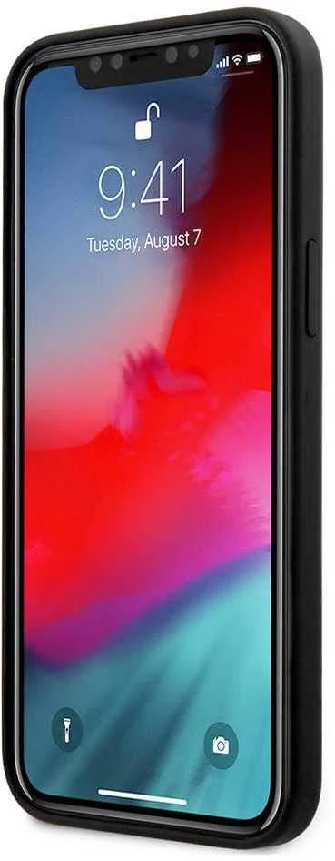 KLHCP12LSILKRBK Karl Lagerfeld Forever Silicone dėklas iPhone 12 Pro Max 6.7