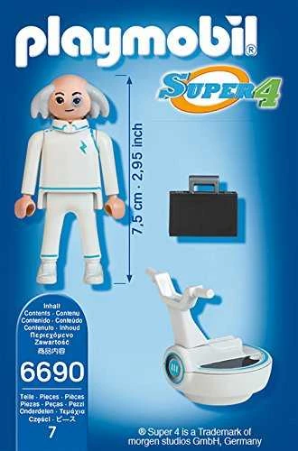 Konstruktorius Playmobil 6690 Super 4 Dr. X
