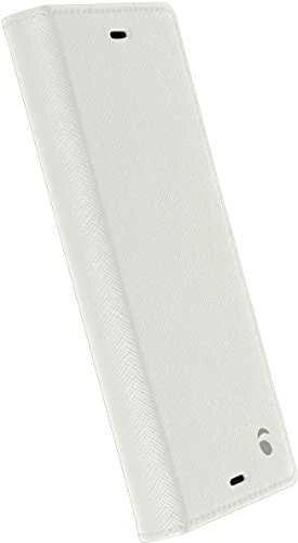 Dėklas Krusell Malmo 4 Card FolioCase skirtas Sony Xperia XA1, balta