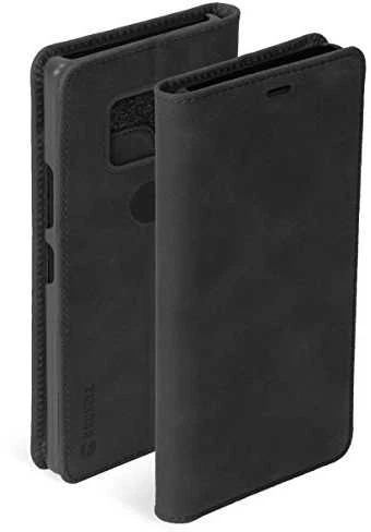 Dėklas Krusell Sunne 2 Card Foliowallet Huawei Mate 20 vintage juodas