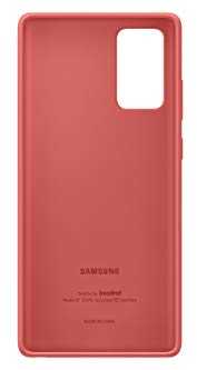 Dėklas Kvadrat dangtelis Samsung Galaxy Note 20/ Note 20 5G, Kvadrat perdirbta medžiaga (Raudona)
