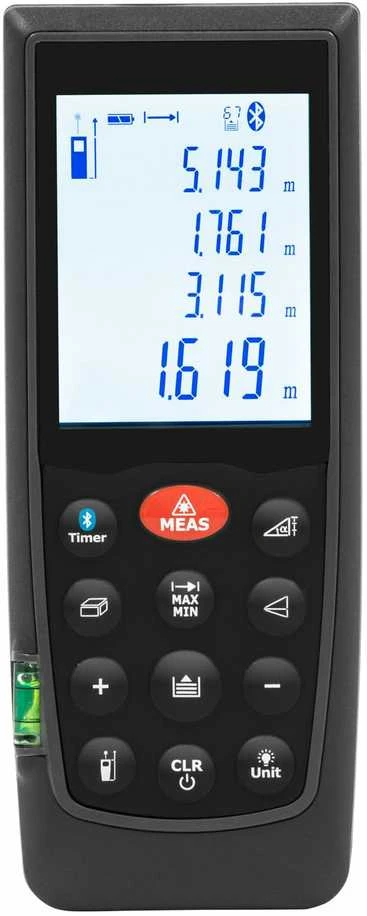 Steinberg Systems Lazerinis atstumo matuoklis su Bluetooth, 70 m