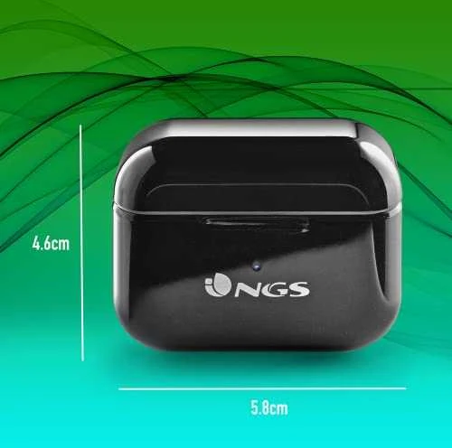 Ausinės NGS Artica BLOOMWHITETRUE Baltas