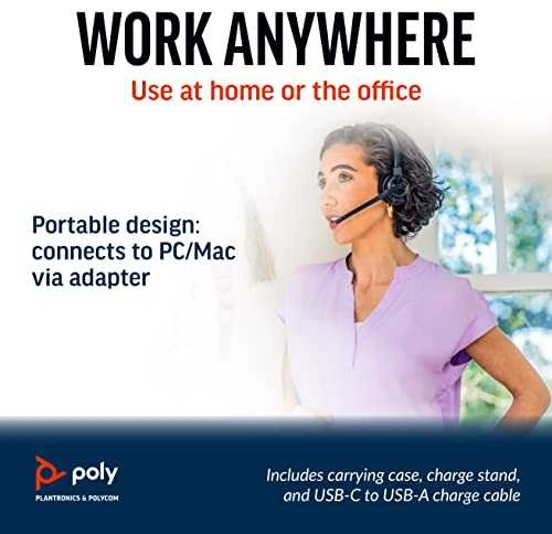 Ausinės Poly Savi 8210