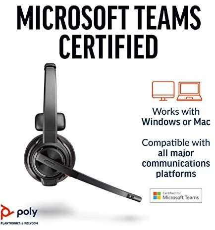 Ausinės Poly Savi 8210