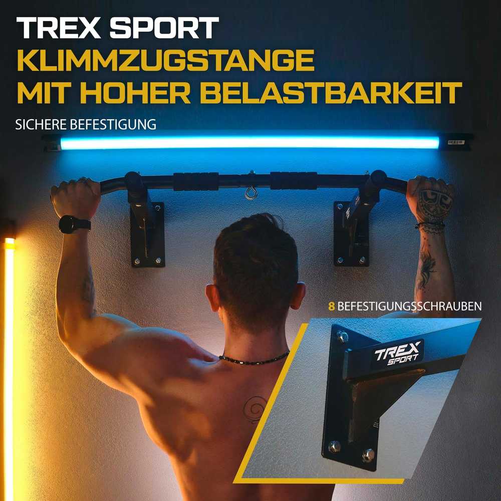 Prisitraukimo strypas Trex Sport, 94.5x50, juodas
