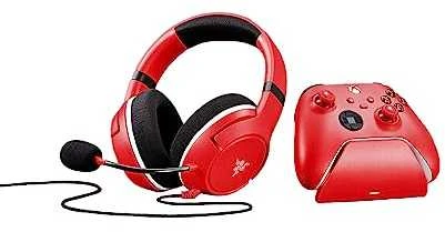 Razer | Ausinės Žaidimams Kaira X ir Charging Stovas skirta XBOX Controller Duo Bundle | su laidu | Over-Ear