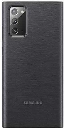 Dėklas NN980PBE LED vaizdo dangtelis, skirtas Samsung Galaxy Note 20 / Note 20 5G (Juodas)