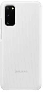 Dėklas ZG980CWE Aiškaus vaizdo dangtelis, skirtas Samsung Galaxy S20 (Baltas)