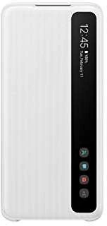Dėklas ZG980CWE Aiškaus vaizdo dangtelis, skirtas Samsung Galaxy S20 (Baltas)
