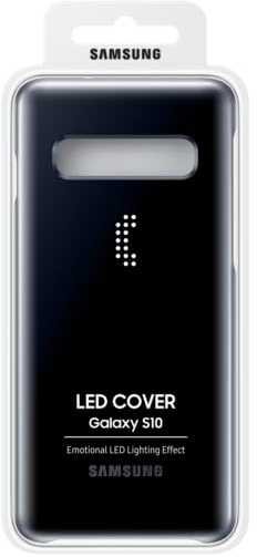 Samsung KG973CBE NFC powered LED dėkliukas skirtas Galaxy S10 (Juodas)