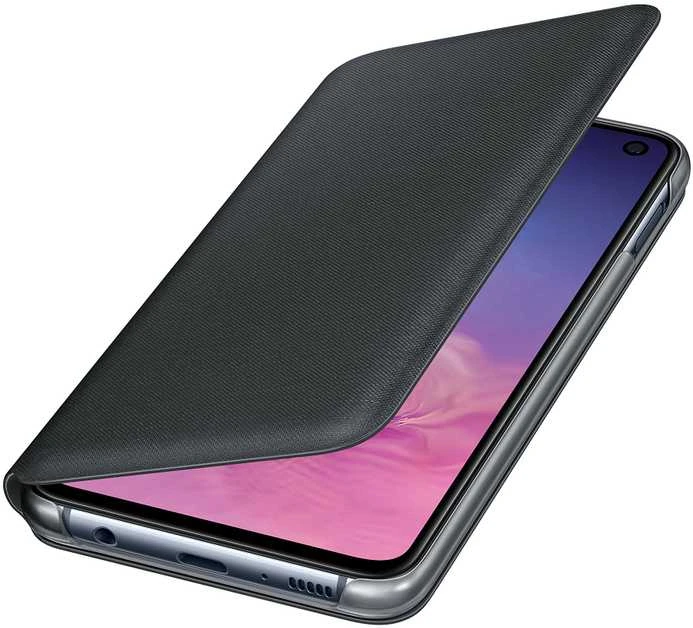 Samsung NG970PBE LED View dėklas skirtas Galaxy S10e (Juodas)