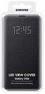 Samsung NG970PBE LED View dėklas skirtas Galaxy S10e (Juodas)