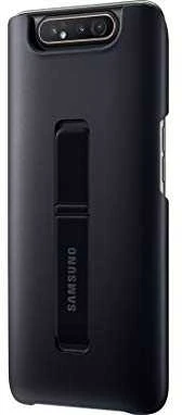 Samsung Galaxy A80 dėkliukas su stovu (Juodas) PA805CBE 