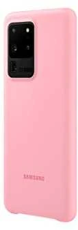 Dėklas Samsung Galaxy S20 Ultra Silikoninė Nugarėlė Rožinė
