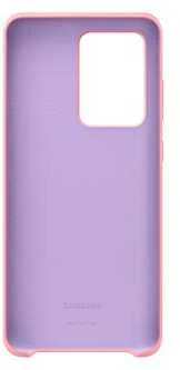 Dėklas Samsung Galaxy S20 Ultra Silikoninė Nugarėlė Rožinė