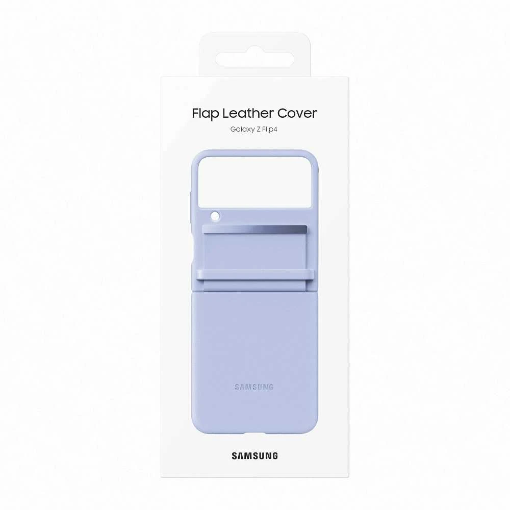 Dėklas VF721LLE Flap Leather Cover for Samsung Galaxy Flip 4, Serenity Violetinė (Serenity Violetinė)