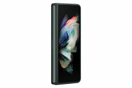 Dėklas VF926LGE odinis dangtelis, skirtas Samsung Galaxy Fold 3 (žalias)