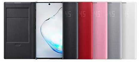 Samsung Galaxy Note10 LED View dėklas (Sidabrinis) NN970PSE 