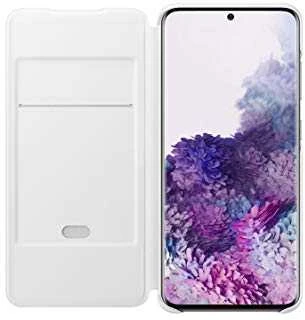 Dėklas NG980PWE LED vaizdo dangtelis, skirtas Samsung Galaxy S20 (Baltas)