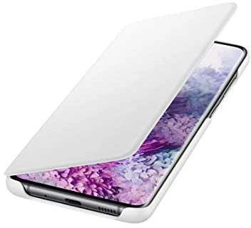 Dėklas NG985PWE LED vaizdo dangtelis, skirtas Samsung Galaxy S20 Plus (Baltas)