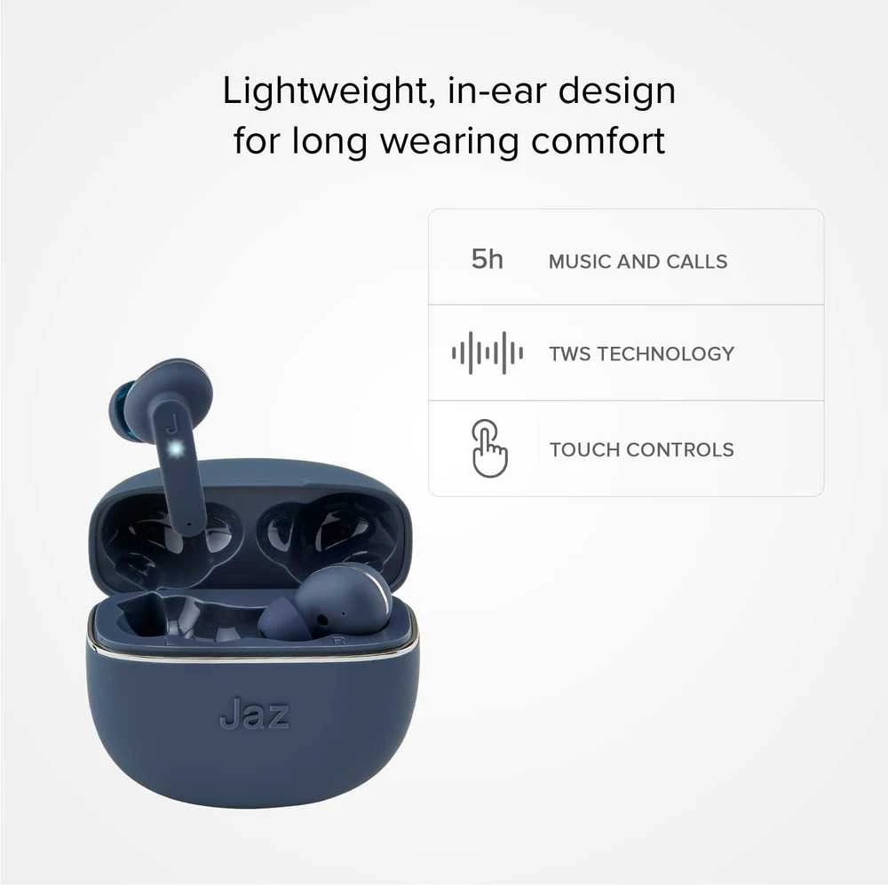 Ausinės SBS Bluetooth 5.0 Mėlyna