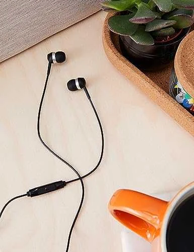 Sennheiser Ausinės CX 80S su laidu, į ausis įkišamos, Mikrofonas, Juodas