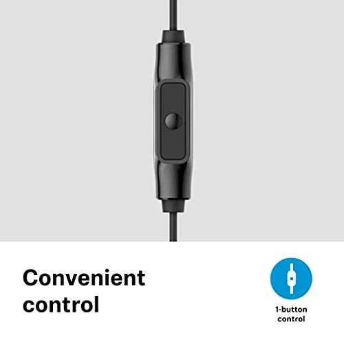 Sennheiser Ausinės CX 80S su laidu, į ausis įkišamos, Mikrofonas, Juodas